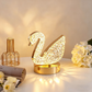 ✨ Újratölthető luxus kristály LED éjszakai lámpa