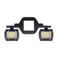 🚙💡4 hüvelykes, 60 W-os LED-es lámpatestek vonóhorog-tartóval