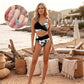 🌸 Nyomtatott bikini szett – 2 részes, női, strand – Utánvét ✨