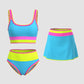 🏖️👙 Ütős színblokkos, patchwork bikini