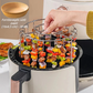 🥩Levegős fritőz függőleges kebab grill + ingyenes hőálló kesztyűk 🍤