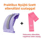 💆 Lumbális gerincjavító derékmasszírozó deszka 📦Naponta 10 perc fekvés enyhíti a derékfájást