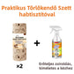 🏠🌸 Antibakteriális, nedvesen és szárazon is használható tépőzárós törlőkendő 💖