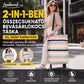 🛍️✨ Átalakítható bevásárlótáska – elrejti a kerekeket, 20 kg-ot bír, cipzárral bővíthető!