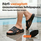 🔥 Csúszásmentes Vastag Talpú Felhő Papucsok Férfiaknak 🏖️🌊