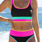 🏖️👙 Ütős színblokkos, patchwork bikini