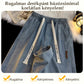 👖【M–4XL】Férfi laza egyenes fazonú farmernadrág – Tágas szabás, maximális kényelem hétköznapokra✨
