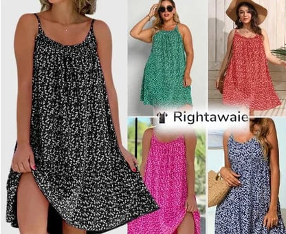 🌸Virágos nyomtatott camisole ruha🌸