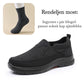 👟2026 Új ortopédiai szellőző férfi csizma – Slip-On stílus