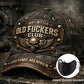 🧢【Old Fuckers Club】Vintage sapka hímzéssel