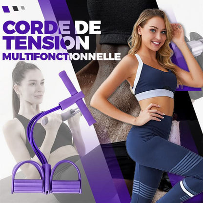 🏃‍♂️ Multifunkcionális fitneszszalag - 🔥 Hatékonyan égeti a hasi zsírt