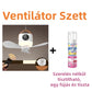 🔥Korlátozott ideig 50% kedvezmény！🔥Hordozható mennyezeti ventilátor távirányítóval