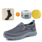👟2026 Új ortopédiai szellőző férfi csizma – Slip-On stílus
