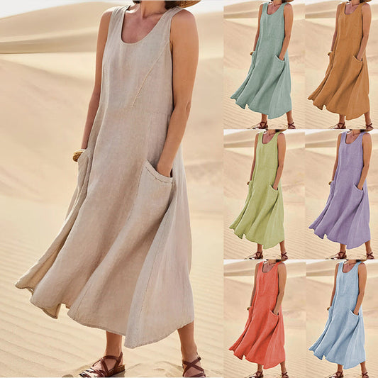 🔥2025✨[S-3XL]👗Kényelmes nyári ruhák nőknek😍