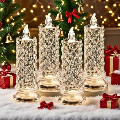 ✨1+1 INGYEN! Láng nélküli LED gyertyák 🕯️ Biztonságos hangulatvilágítás otthonra, nincs nyílt láng✨