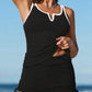 [S-3XL]💃Nyári Cool Deal-40% LE🌊🎨Tummy Control Kétrészes Tankini Szett