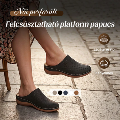 👡 2026 új nyakig érő nyári papucsok kényelmes viseletre – Légáteresztő, puha talp, nyári divat – Utánvét ✨
