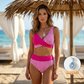 🌴🌊 Csíkos mintás kétrészes bikini szett