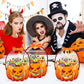 🎃 UTOLSÓ NAPI AKCIÓ – 50% KEDVEZMÉNY 🔥  Halloween-ajándékzsákok – átlátszó, lezárt tök alakú tasakok🎁