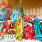 🎅🎄 -49% KEDVEZMÉNY! Biológiailag lebomló karácsonyi ajándékzacskók zsinóros zárással – Praktikus és környezetbarát az ünnepi ajándékok csomagolásához✨