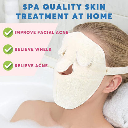 🚫😣 Őszi/téli maszk túl hideg a fejfájáshoz? Alkalmazd a maszkot melegen! Megnyitja a pórusokat és megduplázza a tápanyagok felszívódását