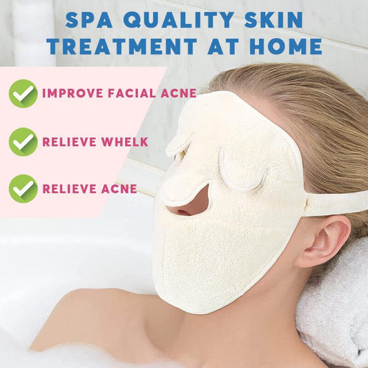 🚫😣 Őszi/téli maszk túl hideg a fejfájáshoz? Alkalmazd a maszkot melegen! Megnyitja a pórusokat és megduplázza a tápanyagok felszívódását