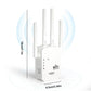 🎁Utolsó nap akció 40% 🔥WiFi Extender 2025,1200Mbps kétsávos (5GHz/2,4GHz) jel erősítő, 10 000 négyzetlábas területet és 50 eszközt fed le, Ethernet porttal ellátott repeater otthoni használatra, ajándékokhoz