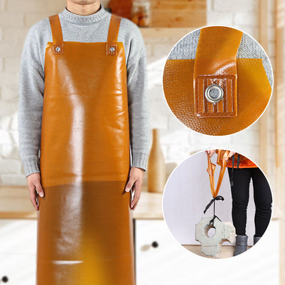 🔥 Megsűrűsödött kopásálló vízálló olajálló kötény 🎨👩‍🎨