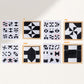 🧩 FEKETE-FEHÉR MONTESSORI PUZZLE | | 3-8 Éves Korosztály | Térbeli Logika Fejlesztő