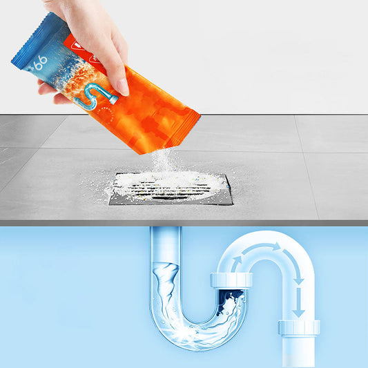 ✨Többfunkciós csőtisztító és szageltávolító por✨🚽💦