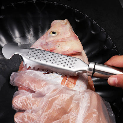 🔥1+1 ingyen🐟 Rezsdamentes acélból készült halpikkely eltávolító