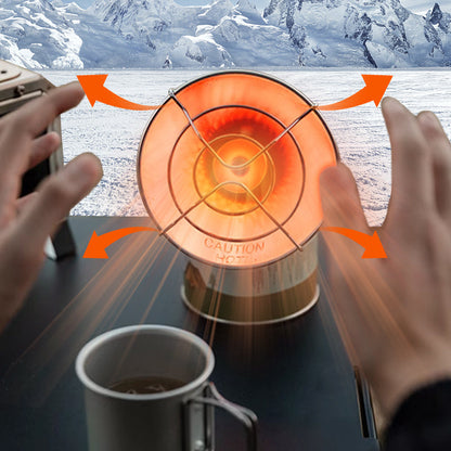 🔥 Kültéri kemping gázfűtés! ⛺ Radar Spotting Cover a nagy fűtőfelületért és a nagyobb melegért