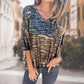 🌞HOT SALE 40% OFF👚Női laza V-nyakú leopárd nyomtatott fél ujjú póló