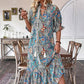 🔥[M-2XL]👗2025 Elegáns boho ruhák virágos mintával