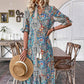 🔥[M-2XL]👗2025 Elegáns boho ruhák virágos mintával