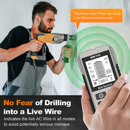 🔥Korlátozott ideig 50% kedvezmény💯Többfunkciós kézi fém- és fali érzékelő