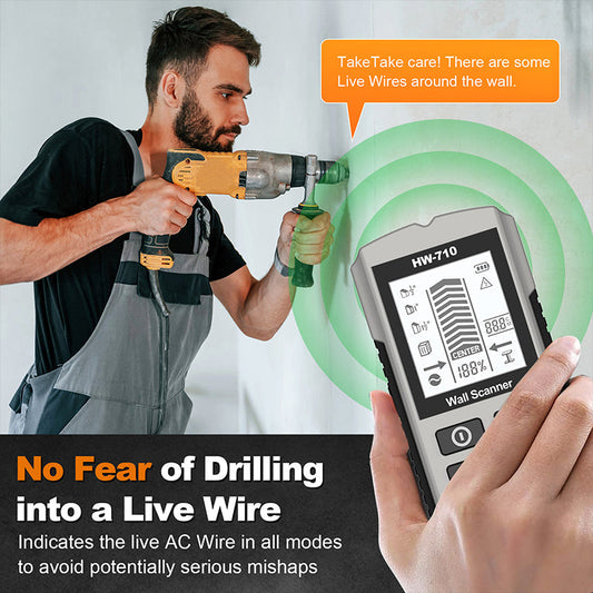 🔥Korlátozott ideig 50% kedvezmény💯Többfunkciós kézi fém- és fali érzékelő