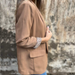 🌸[S-4XL]💐 Női stílusos blézer leopárd mintás béléssel