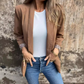 🌸[S-4XL]💐 Női stílusos blézer leopárd mintás béléssel