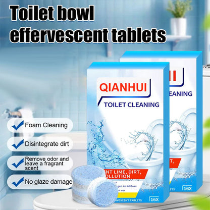 【🔥Vásároljon 1 kap 1 ingyen】🍋 💦🚽Citrom illatú WC-tál tisztító tabletták ✨