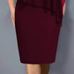 2025🔥【S-4XL】👗Strasszos V-nyakú Cape ruha sifon borítással
