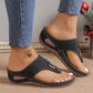 Női Slip-On Wedge Tanga szandálok