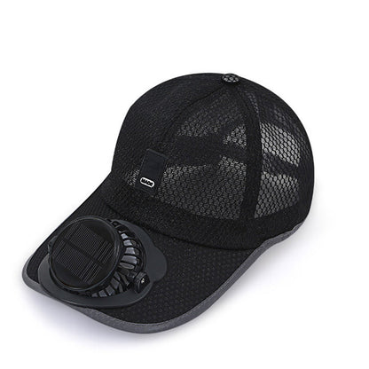 🔥A legalacsonyabb ár a neten🔥Lélegző baseball sapka napelemes ventilátorral