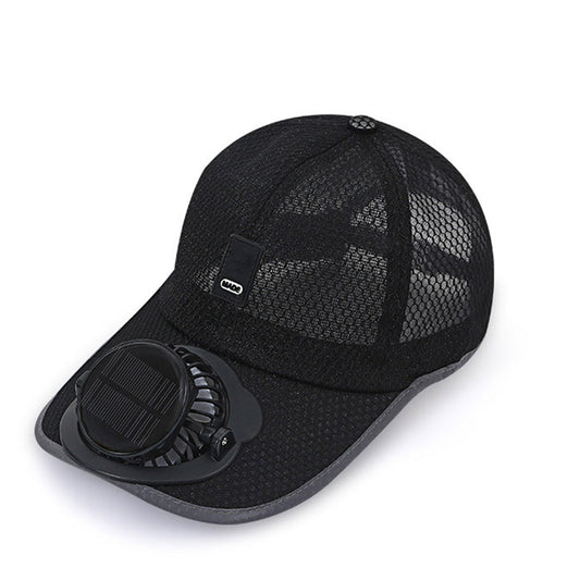 🔥A legalacsonyabb ár a neten🔥Lélegző baseball sapka napelemes ventilátorral