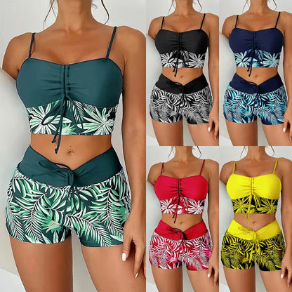 [S-2XL]🌞👙 Női nyomtatott kétrészes fürdőruha