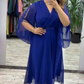 😄👗[S-4XL]💃 Női elegáns V-nyakú ruhák 🍃✨