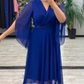 😄👗[S-4XL]💃 Női elegáns V-nyakú ruhák 🍃✨