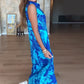 🌸[S-4XL]💃 Női divatos nyomtatott ujjatlan Maxi ruhák✨