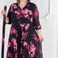 🔥【S-4XL】🌸Romantikus nyomtatott ruha🌹