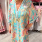 🥰[S-4XL]👗Női kényelmes laza szabású nyomtatott ruha💕